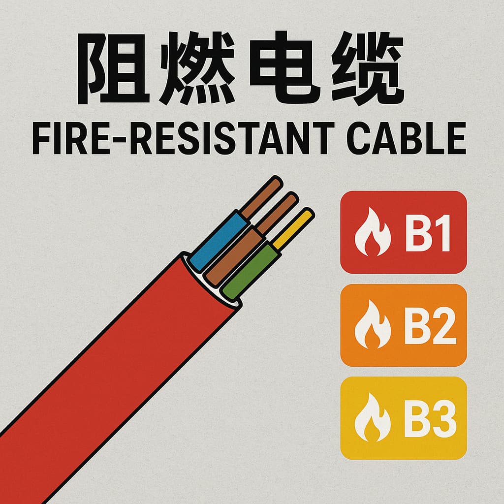 什么是阻燃电缆？？？？？？B1、B2、B3级的区别你相识吗？？？？？？