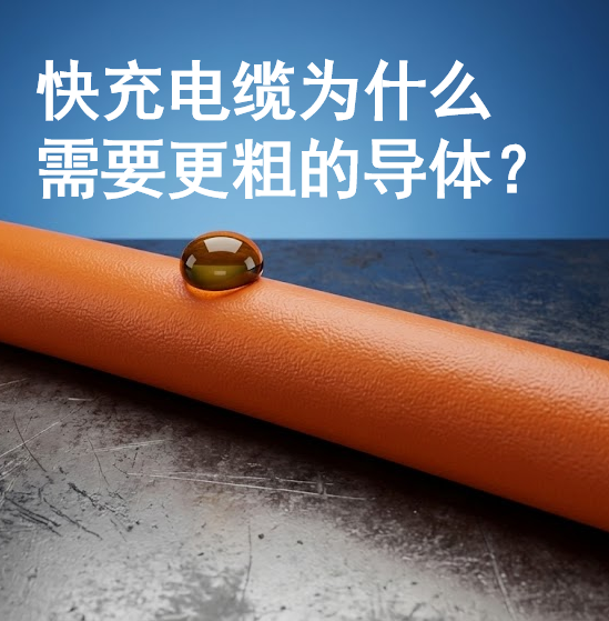 快充电缆为什么需要更粗的导体？？？？？？揭秘新能源汽车充电的“热”知识